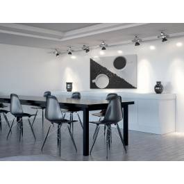 Kawa z mlekiem - fotoobraz do kuchni - 120x80 cm