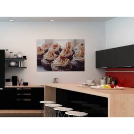 Muffinkowe love - fotoobraz do kuchni - 120x80 cm Muffinkowe love - fotoobraz do kuchni - 120x80 cm
