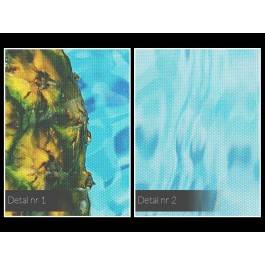 Ananasowa kąpiel - fotoobraz do kuchni - 120x80 cm