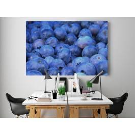 Borówkowe szaleństwo - fotoobraz do kuchni - 120x80 cm