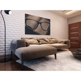 Oczy wyobraźni - nowoczesny obraz na płótnie - 120x80 cm