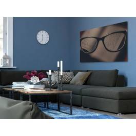 Oczy wyobraźni - nowoczesny obraz na płótnie - 120x80 cm