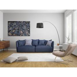 Potok słów - nowoczesny obraz na płótnie - 120x80 cm Potok słów - nowoczesny obraz na płótnie - 120x80 cm