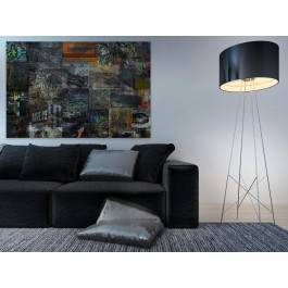 Miejska galeria - nowoczesny obraz na płótnie - 120x80 cm