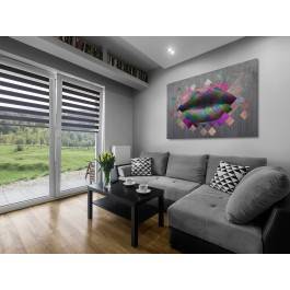 Gra słów - nowoczesny obraz na płótnie - 120x80 cm Gra słów - nowoczesny obraz na płótnie - 120x80 cm
