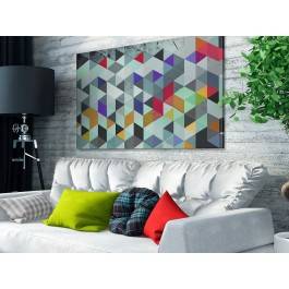 Sprzeczności i kontrasty - nowoczesny obraz na płótnie - 120x80 cm Sprzeczności i kontrasty - nowoczesny obraz na płótnie - 120x80 cm