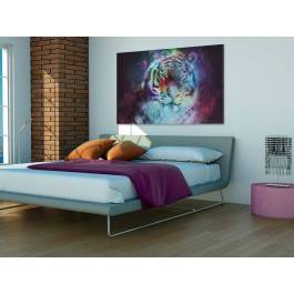 Dziki futuryzm - nowoczesny obraz na płótnie - 120x80 cm