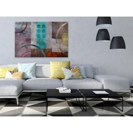 Dzisiaj jutro zawsze - nowoczesny obraz na płótnie - 120x80 cm