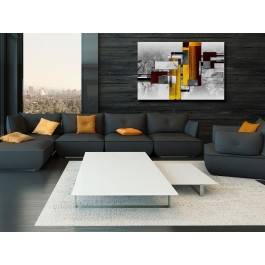 Spokój doskonały - nowoczesny obraz na płótnie - 120x80 cm