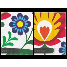 Oj dana dana - nowoczesny obraz na płótnie - 120x80 cm Oj dana dana - nowoczesny obraz na płótnie - 120x80 cm