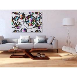 Setki miraży - nowoczesny obraz do sypialni - 120x80 cm