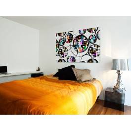 Setki miraży - nowoczesny obraz do sypialni - 120x80 cm