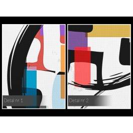 Setki miraży - nowoczesny obraz do sypialni - 120x80 cm