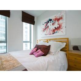 W rytmie flamenco - nowoczesny obraz na płótnie - 120x80 cm