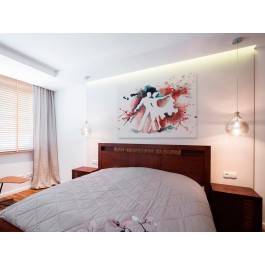 W rytmie flamenco - nowoczesny obraz na płótnie - 120x80 cm