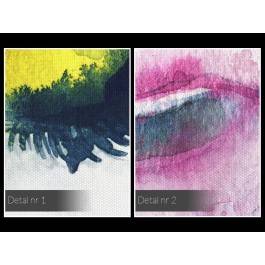 Tajemnicza nieznajoma - nowoczesny obraz na płótnie - 120x80 cm