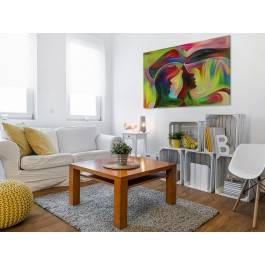 Zjednoczenie dusz - nowoczesny obraz na płótnie - 120x80 cm