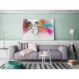 Superego - nowoczesny obraz na płótnie - 120x80 cm