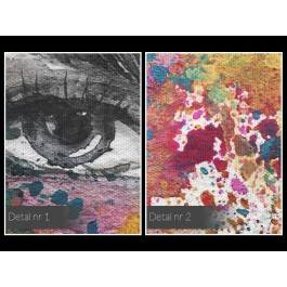 Superego - nowoczesny obraz na płótnie - 120x80 cm