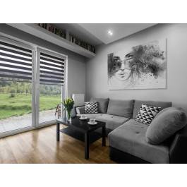 Me Myself and I - nowoczesny obraz na płótnie - 120x80 cm