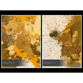 Mapa świata w brązach - nowoczesny obraz na płótnie - 120x80 cm Mapa świata w brązach - nowoczesny obraz na płótnie - 120x80 cm