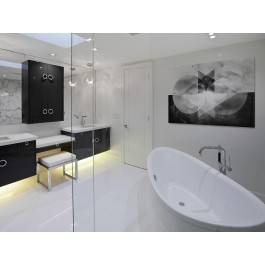 Futurologia - nowoczesny obraz na płótnie - 120x80 cm