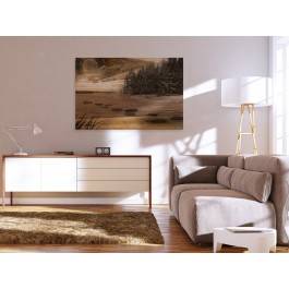 Długowieczny las - nowoczesny obraz na płótnie - 120x80 cm Długowieczny las - nowoczesny obraz na płótnie - 120x80 cm