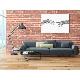 Dotyk nieba - nowoczesny obraz na płótnie - 120x80 cm Dotyk nieba - nowoczesny obraz na płótnie - 120x80 cm