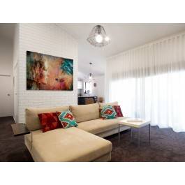 Wilcza natura - nowoczesny obraz na płótnie - 120x80 cm Wilcza natura - nowoczesny obraz na płótnie - 120x80 cm