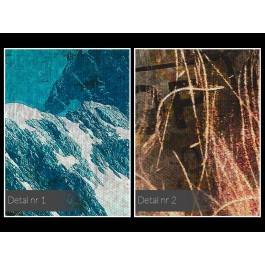 Wilcza natura - nowoczesny obraz na płótnie - 120x80 cm Wilcza natura - nowoczesny obraz na płótnie - 120x80 cm