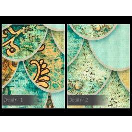 Syreni śpiew - nowoczesny obraz na płótnie - 120x80 cm