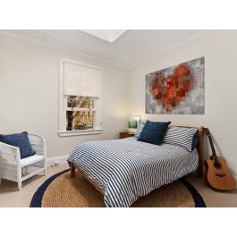 Pamiętnik uczuć - nowoczesny obraz do sypialni - 120x80 cm