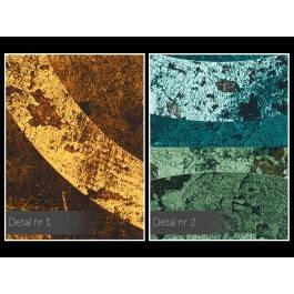 Cztery żywioły - nowoczesny obraz do salonu - 120x80 cm