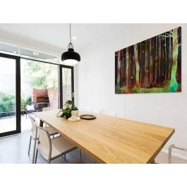 Almanach przyrody - nowoczesny obraz do sypialni - 120x80 cm