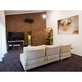 Liryka wyobraźni - nowoczesny obraz na płótnie - 120x80 cm