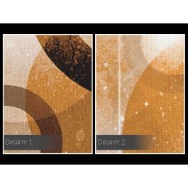 Liryka wyobraźni - nowoczesny obraz na płótnie - 120x80 cm