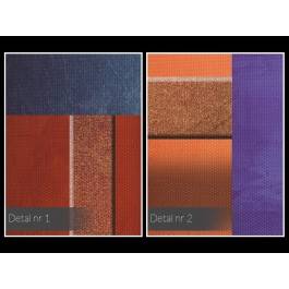 Autoportret duszy - nowoczesny obraz na płótnie - 120x80 cm