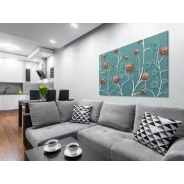 Kraina subtelności - nowoczesny obraz na płótnie - 120x80 cm Kraina subtelności - nowoczesny obraz na płótnie - 120x80 cm