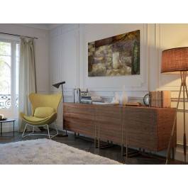 Ostatni podmuch jesieni - nowoczesny obraz do salonu - 120x80 cm