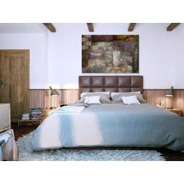 Ostatni podmuch jesieni - nowoczesny obraz do salonu - 120x80 cm