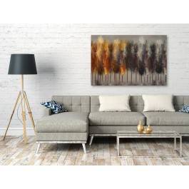 Za siedmioma lasami - nowoczesny obraz na płótnie - 120x80 cm