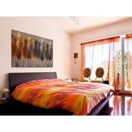 Za siedmioma lasami - nowoczesny obraz na płótnie - 120x80 cm