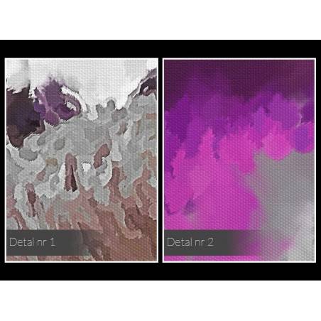 Wytworna purpura - nowoczesny obraz na płótnie - 120x80 cm
