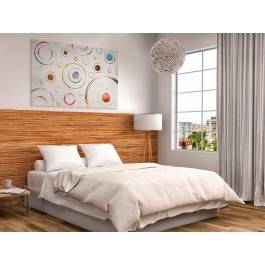 Synergia orbit - nowoczesny obraz na płótnie - 120x80 cm