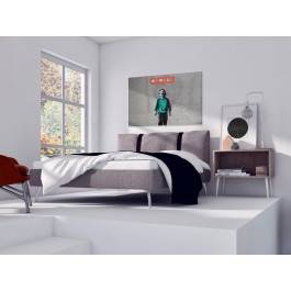 Banksy - Social media - nowoczesny obraz na płótnie - 120x80 cm Banksy - Social media - nowoczesny obraz na płótnie - 120x80 cm