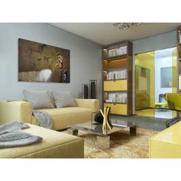 Banksy - Lascaux - nowoczesny obraz na płótnie - 120x80 cm