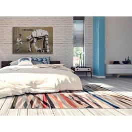 Banksy - Star wars - nowoczesny obraz na płótnie - 120x80 cm Banksy - Star wars - nowoczesny obraz na płótnie - 120x80 cm