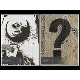 Banksy - Star wars - nowoczesny obraz na płótnie - 120x80 cm Banksy - Star wars - nowoczesny obraz na płótnie - 120x80 cm