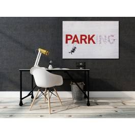 Banksy - Parking - nowoczesny obraz na płótnie - 120x80 cm Banksy - Parking - nowoczesny obraz na płótnie - 120x80 cm