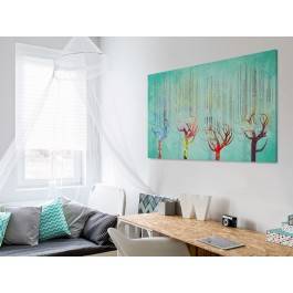 Królewski kwartet - nowoczesny obraz na płótnie - 120x80 cm